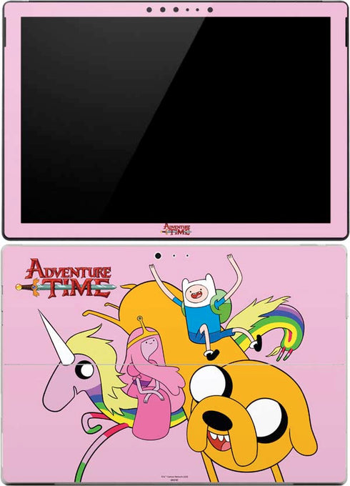 Adult Swim Adventure Time Riding in a Unicorn Surface Pro (2017) Skin